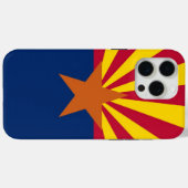 Coques Case-Mate iPhone Apple iPhone 15 Pro Max Coque, drapeau de l'Arizon (Verso (horizontal))
