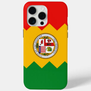 Coque iPhone 15 Pro Max Apple iPhone 15 Pro Max Coque, drapeau de Los Ange