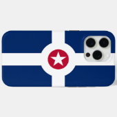 Coques Case-Mate iPhone Apple iPhone 15 Pro Max Coque, drapeau d'Indianapo (Verso (horizontal))