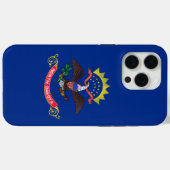 Coques Case-Mate iPhone Apple iPhone 15 Pro Max Coque, drapeau du Dakota d (Verso (horizontal))