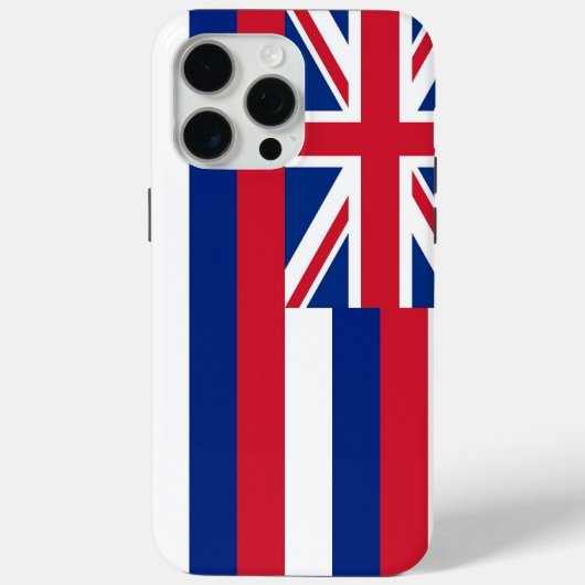 Coques Case-Mate iPhone Apple iPhone 15 Pro Max Coque, drapeau Hawaii (Verso)