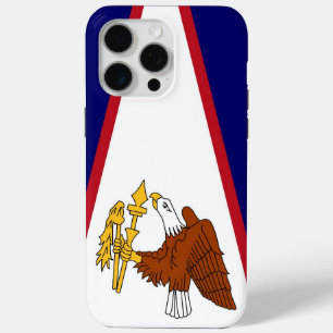 Coque iPhone 15 Pro Max Apple iPhone 15 Pro Max Coque, drapeau Samoa améri