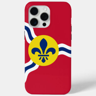 Coque iPhone 15 Pro Max Apple iPhone 15 Pro Max Coque, drapeau St. Louis
