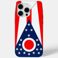 Apple iPhone 15 Pro Max Coque, Ohio State Flag