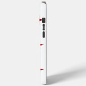 Coques Case-Mate iPhone Apple iPhone 15 Pro Max, drapeau de Washington DC (Verso / Gauche)