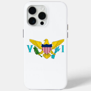 Coque iPhone 15 Pro Max Apple iPhone 15 Pro Max, drapeau des îles Vierges