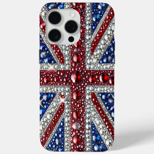 Coques Case-Mate iPhone Apple iPhone 15 Pro Max, Royaume-Uni Couleurs (Verso)
