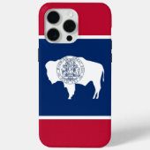 Coques Case-Mate iPhone Apple iPhone 15 Pro Max, Wyoming flag (Verso)