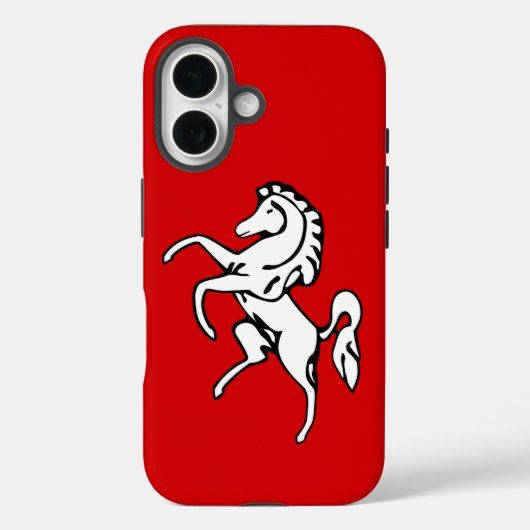 Coques Case-Mate iPhone Apple iPhone 16 Case-Mate with Kent County flag (Verso)