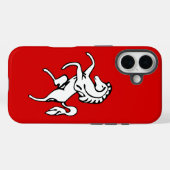 Coques Case-Mate iPhone Apple iPhone 16 Case-Mate with Kent County flag (Verso (horizontal))