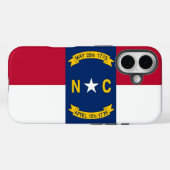 Coques Case-Mate iPhone Apple iPhone 16 Coque-Mate avec drapeau de Carolin (Verso (horizontal))