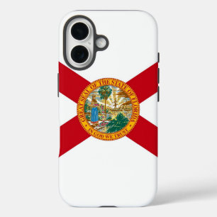 Coques iPhone 16 Apple iPhone 16 Coque-Mate avec drapeau de Floride