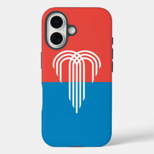 Coques iPhone 16 Apple iPhone 16 Coque-Mate avec drapeau de Kansas