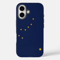 Apple iPhone 16 Coque-Mate avec drapeau de l'Alask