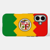 Coques Case-Mate iPhone Apple iPhone 16 Coque-Mate avec drapeau de Los Ang (Verso (horizontal))