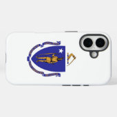 Coques Case-Mate iPhone Apple iPhone 16 Coque-Mate avec drapeau Massachuse (Verso (horizontal))
