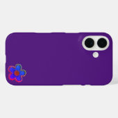 Coques Case-Mate iPhone Apple iphone 16 fleur design (Verso (horizontal))