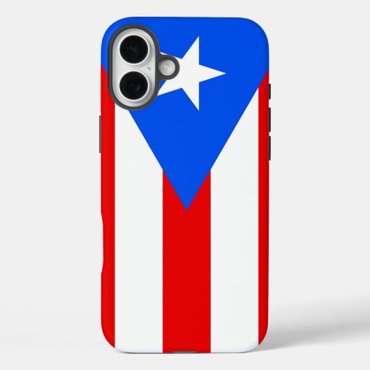 Coques Case-Mate iPhone Apple iPhone 16 Plus Case-Mate Puerto Rico flag (Verso)