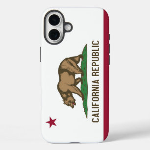 Coques iPhone 16 Plus Apple iPhone 16 Plus Coque-Mate, drapeau californi