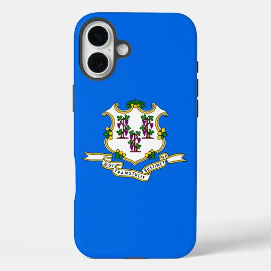 Coques Case-Mate iPhone Apple iPhone 16 Plus Coque-Mate, drapeau Connectic (Verso)