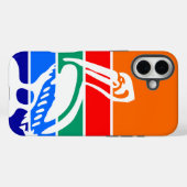 Coques Case-Mate iPhone Apple iPhone 16 Plus Coque-Mate drapeau de Saint-P (Verso (horizontal))