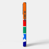 Coques Case-Mate iPhone Apple iPhone 16 Plus Coque-Mate drapeau de Saint-P (Verso / Gauche)