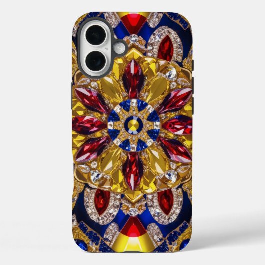 Coques Case-Mate iPhone Apple iPhone 16 Plus Mate, Couleurs Colombie (Verso)