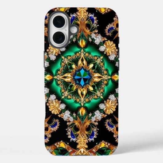 Coques Case-Mate iPhone Apple iPhone 16 Plus Mate, couleurs du Brésil (Verso)