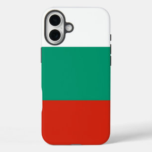 Coques iPhone 16 Plus Apple iPhone 16 Plus Mate, drapeau de la Bulgarie