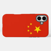 Coques Case-Mate iPhone Apple iPhone 16 Plus Mate, drapeau de la Chine (Verso (horizontal))