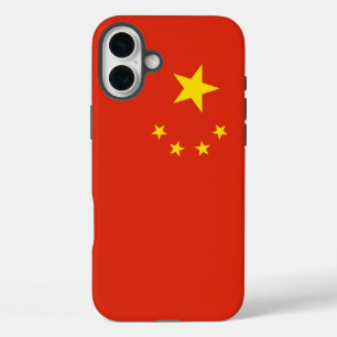 Coques iPhone 16 Plus Apple iPhone 16 Plus Mate, drapeau de la Chine