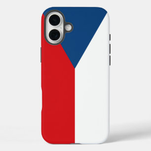 Coques iPhone 16 Plus Apple iPhone 16 Plus Mate, drapeau de la Tchéquie