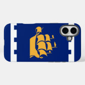 Coques Case-Mate iPhone Apple iPhone 16 Plus Mate, drapeau de la ville de (Verso (horizontal))