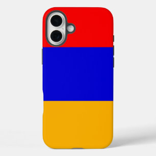 Coques iPhone 16 Plus Apple iPhone 16 Plus Mate, drapeau de l'Arménie