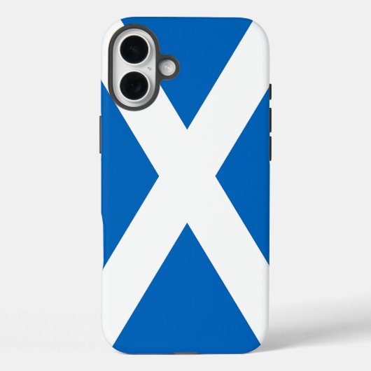 Coques Case-Mate iPhone Apple iPhone 16 Plus Mate, drapeau de l'Écosse (Verso)