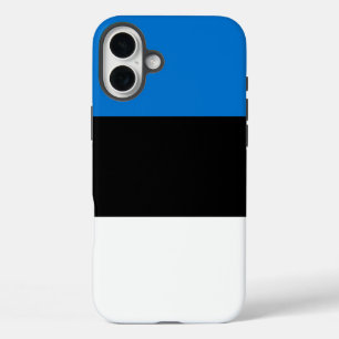 Coques iPhone 16 Plus Apple iPhone 16 Plus Mate, drapeau de l'Estonie