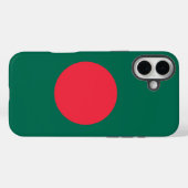 Coques Case-Mate iPhone Apple iPhone 16 Plus Mate, drapeau du Bangladesh (Verso (horizontal))