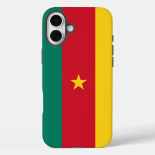 Coques iPhone 16 Plus Apple iPhone 16 Plus Mate, drapeau du Cameroun