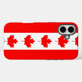 Coques Case-Mate iPhone Apple iPhone 16 Plus Mate, drapeau du Canada (Verso (horizontal))
