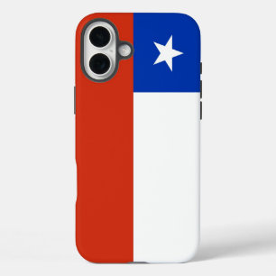 Coques iPhone 16 Plus Apple iPhone 16 Plus Mate, drapeau du Chili