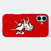 Coques Case-Mate iPhone Apple iPhone 16 Plus Mate, drapeau du comté de Ken (Verso (horizontal))