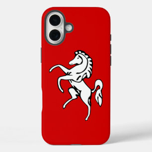 Coques iPhone 16 Plus Apple iPhone 16 Plus Mate, drapeau du comté de Ken