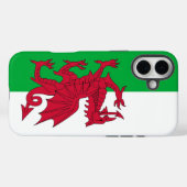Coques Case-Mate iPhone Apple iPhone 16 Plus Mate, drapeau du Pays de Gall (Verso (horizontal))