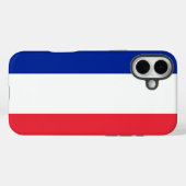 Coques Case-Mate iPhone Apple iPhone 16 Plus Mate, drapeau français (Verso (horizontal))