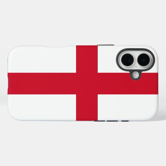 Coques Case-Mate iPhone Apple iPhone 16 Plus Mate, England flag (Verso (horizontal))