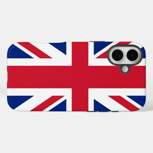 Coques Case-Mate iPhone Apple iPhone 16 Plus Mate, United Kingdom flag (Verso (horizontal))