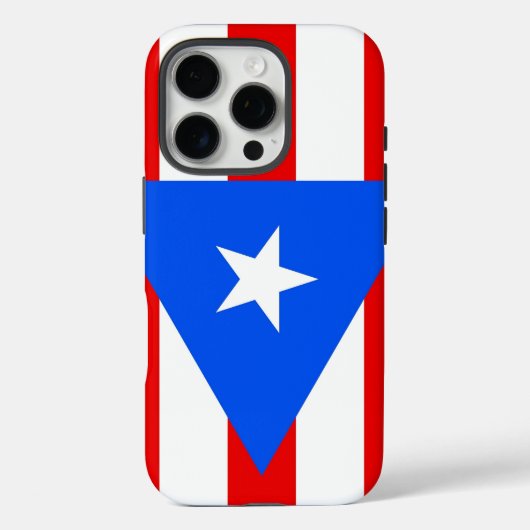 Coques Case-Mate iPhone Apple iPhone 16 Pro Case-Mate, Puerto Rico flag (Verso)