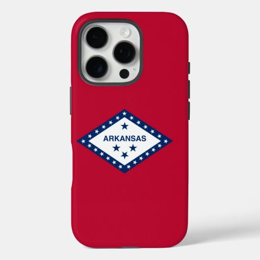Coques Case-Mate iPhone Apple iPhone 16 Pro Coque-Mate, drapeau de l'Arkan (Verso)