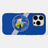 Coques Case-Mate iPhone Apple iPhone 16 Pro Coque-Mate, drapeau de Las Veg (Verso (horizontal))