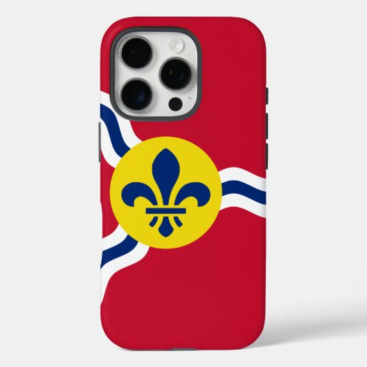 Coques Case-Mate iPhone Apple iPhone 16 Pro Coque-Mate, drapeau de Saint-L (Verso)